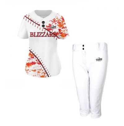 Sublimation Design Softball Uniforms