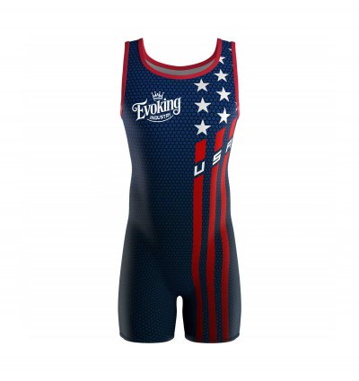 Custom Sublimation Wrestling Uniforms
