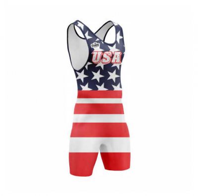 Custom Logo Wrestling Uniforms