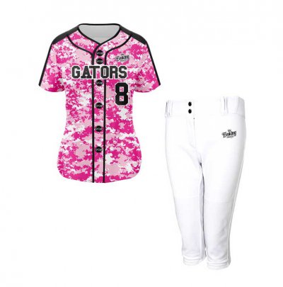 Sublimation Design Softball Uniforms