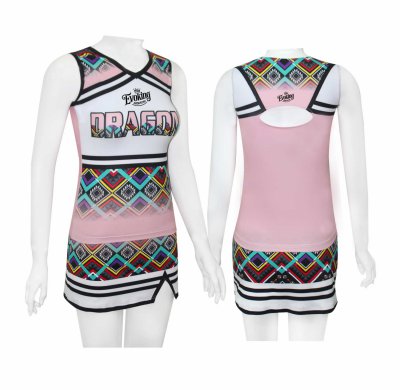 Sublimated Cheerleader Uniforms