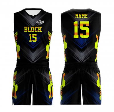 Custom Design Basketball Uniforms
